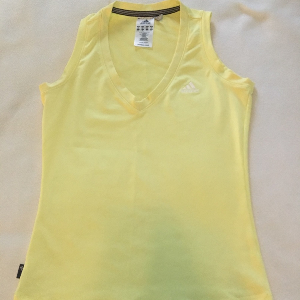 Light Yellow Muscle Tank